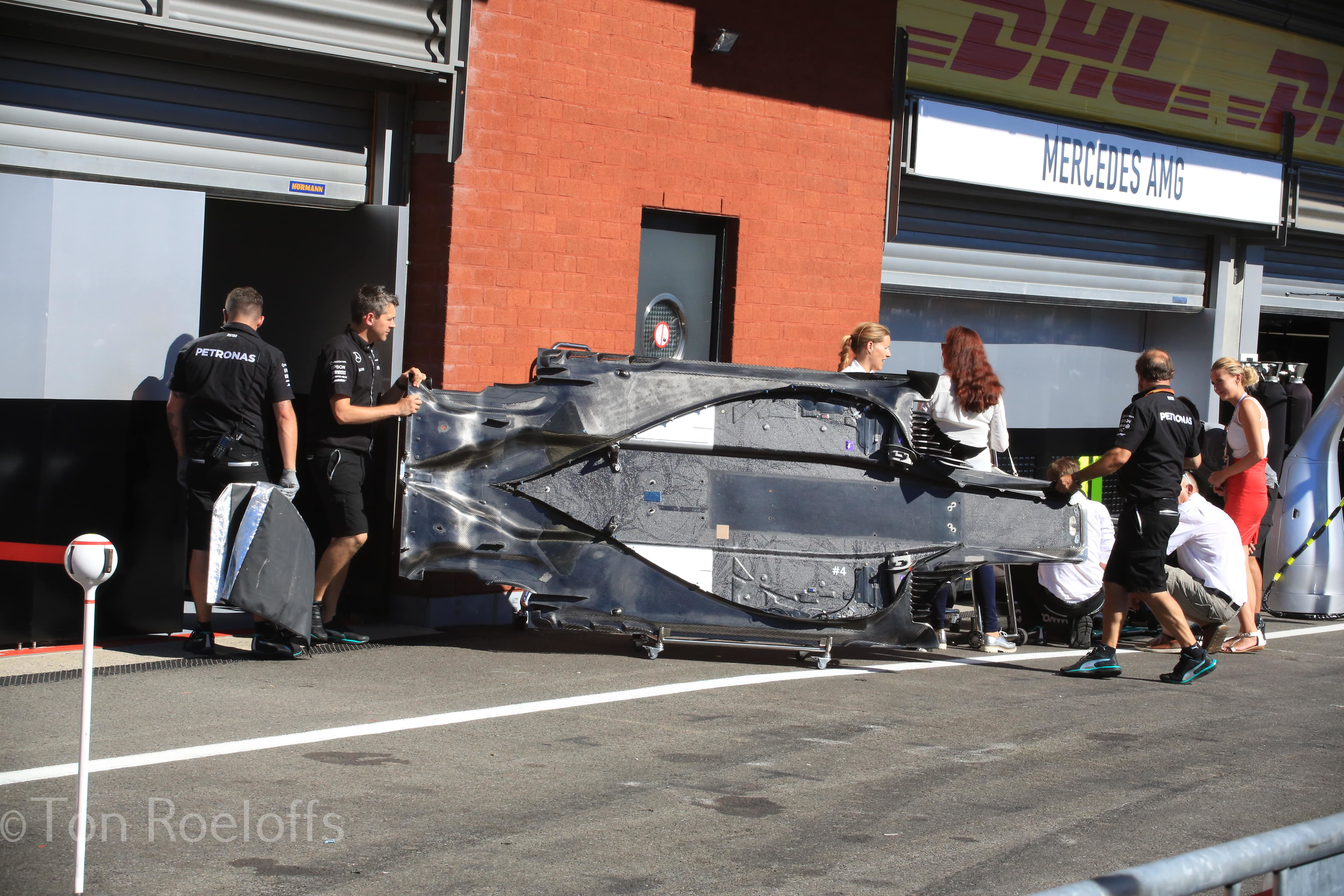 Verstappen pitbox